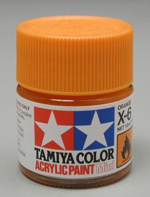 Tamiya X6 Orange (81506) Acrylic paint 10ml – zdjęcie 3