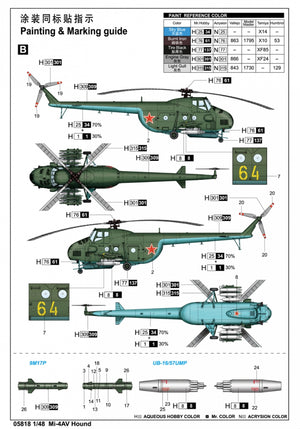 Trumpeter 05818 Mi-4AV Hound 1/48 – Bild 5