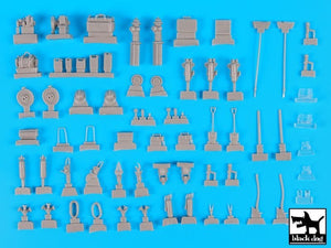 Ensemble d&amp;#39;accessoires pour pompiers Black Dog T35144, échelle 1/35 – image 6