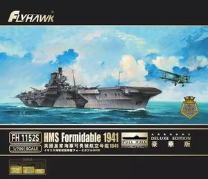 FlyHawk Model FH1152S HMS Formidable 1941 Deluxe Edition 1/700 – zdjęcie 2