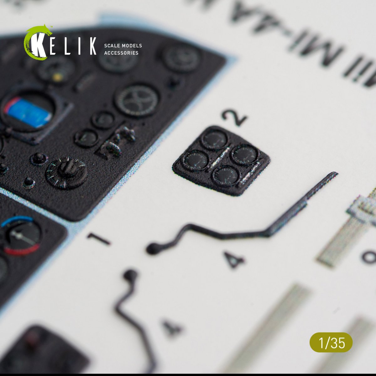 KELIK K35004 MI-4 INTERIOR 3D DECALS FOR TRUMPETER KIT 1/35 – immagine 4