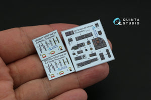 Quinta Studio QD72142 A-6A Intruder 3D-Printed coloured Interior on decal paper (Trumpeter) 1/72 – zdjęcie 5