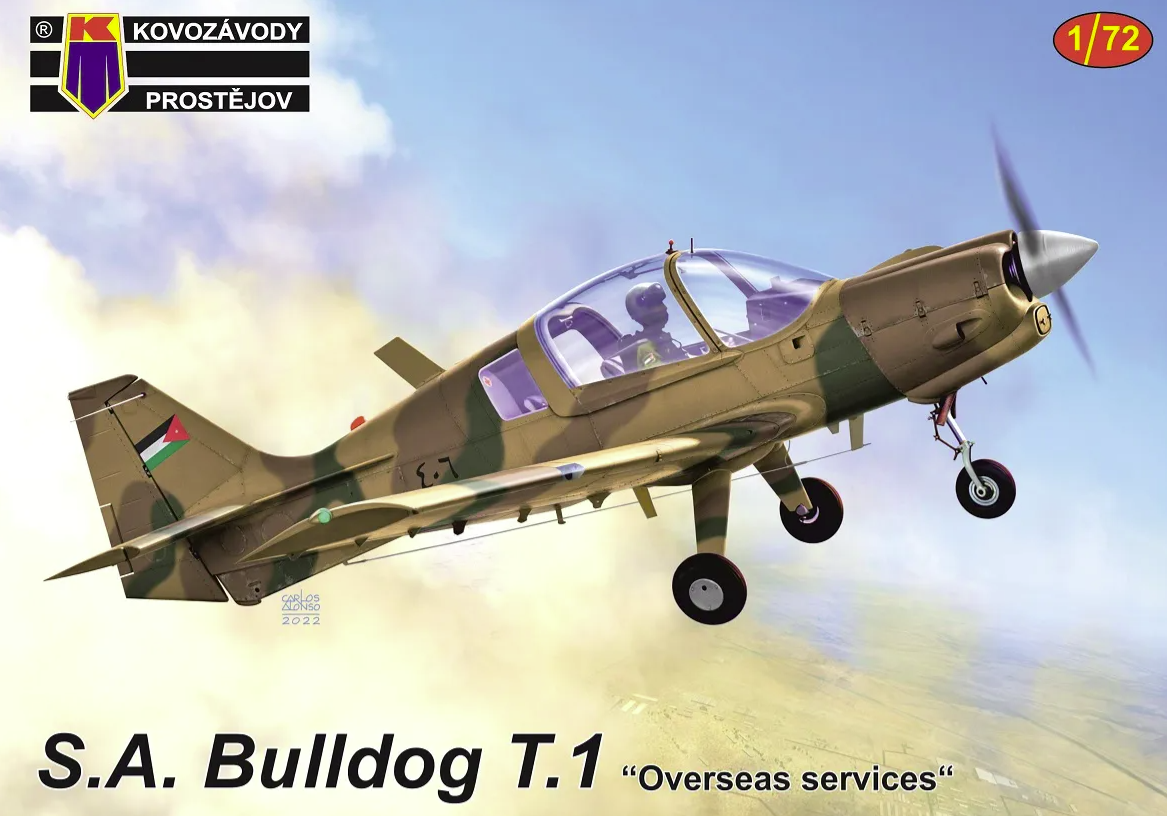 Kovozavody Prostejov KPM0301 SA Bulldog T.1 "Overseas services" 1/72