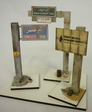 RT-Diorama 35583 Porte-panneau de signalisation n° 2 1/35 – image 2