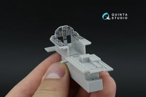 Quinta Studio QDS-48597 F-15A/F-15C Early/F-15J Early 3D-Printed &amp;amp; coloured Interior on decal paper (Hasegawa) (Small version) 1/48 – imagen 11