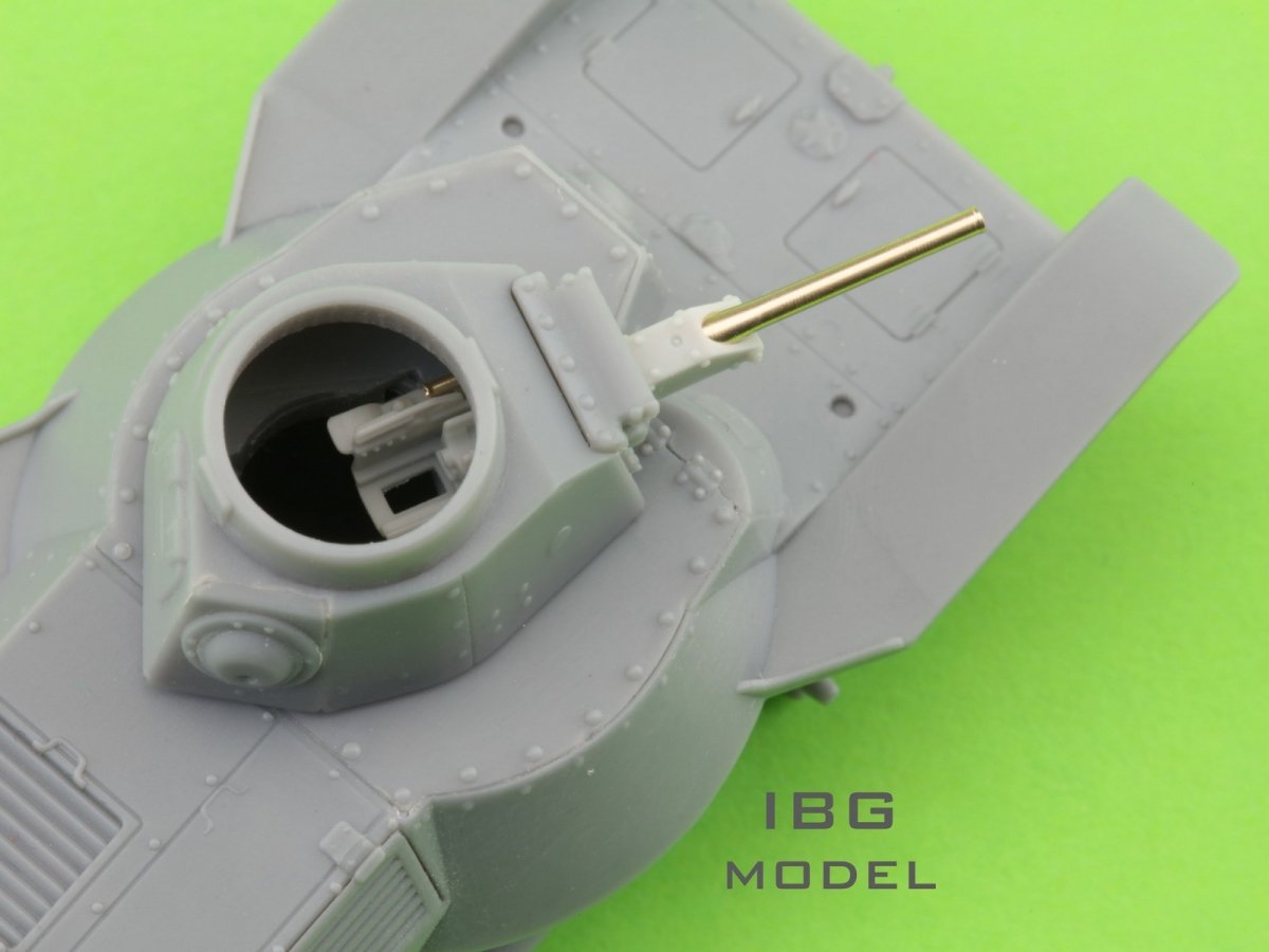 Master GM-72-015 Typ 95 Ha-Go - lufa działa 37 mm Typ 94 z mocowaniem żywicznym (do modelu IBG) 1/72 – Bild 2
