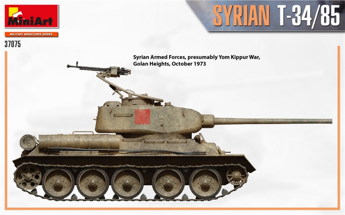 MiniArt 37075 SYRIAN T-34/85 1/35 – zdjęcie 13