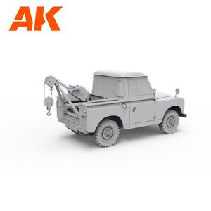 AK Interactive AK35014 LAND ROVER 88 SERIES IIA CRANE-TOW TRUCK 1/35 – Bild 8