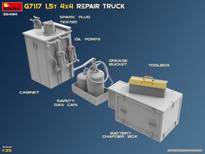 MiniArt 35494 G7117 1,5T 4x4 Repair Truck 1/35 – Bild 46