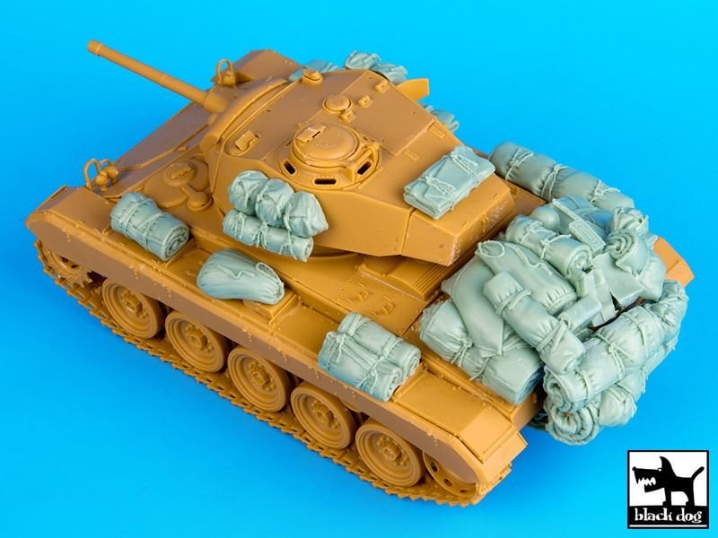 Black Dog T35070 M24 Chaffe accessories set 1/35 – imagen 4