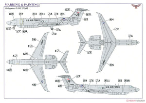 Sova 72017 Gulfstream G-550 J-STARS 1/72 – imagen 4