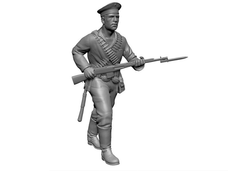Zvezda 6146 Soviet Naval Infantry (Art of Tactic) 1/72 – immagine 3