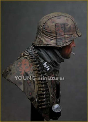 Young Miniatures YM1804 German Waffen SS Ardennes 1944 1/10 – Bild 7