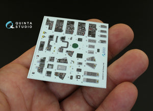 Quinta Studio QD48070 F-14D 3D-Printed &amp;amp; coloured Interior on decal paper (for Tamiya kit) 1/48 – immagine 5