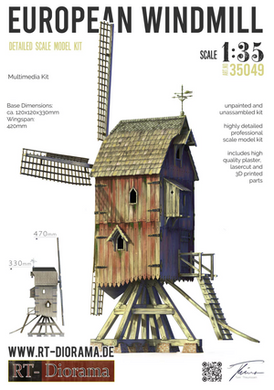 RT-Diorama 35049 European Windmill 1/35 – image 2