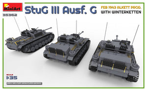 Mini Art 35362 StuG III Ausf. G FEB 1943 ALKETT PROD. WITH WINTERKETTEN 1/35 – Bild 5