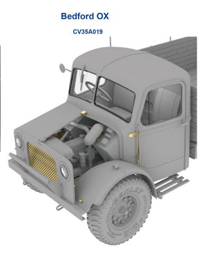 Riich CV35A019 Bedford GS Lorry OXD Mk. I Early / Late Production w/ Interior 2 in 1 1/35 – immagine 2