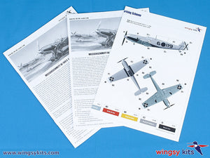 Wingsy Kits D5-09 MESSERSCHMITT Bf 109 E-1 and E-3 Legion Condor 1/48 – immagine 16