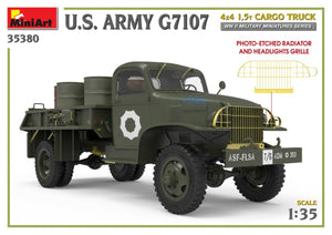MiniArt 35380 Camion cargo 4x4 1,5 t de l&amp;#39;armée américaine G7107, échelle 1/35 – image 6