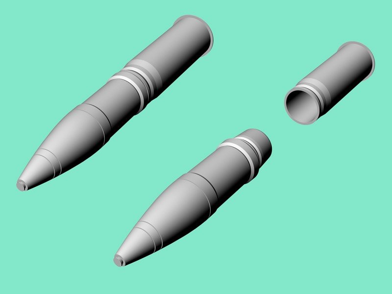 Eureka XXL AB-354 7,5 cm Ammo for Kw.K.37/Stu.K.37 1/35 – immagine 3