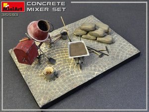 MiniArt 35593 CONCRETE MIXER SET 1/35 – image 4