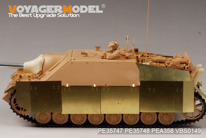 Maquette Voyager PE35747 Jagdpanzer IV L/70(V) allemand de la Seconde Guerre mondiale, version de base (pour TAMIYA 35340), échelle 1/35 – image 2