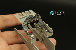 Quinta Studio QD32166 Do 335A-12 3D-Printed &amp;amp; coloured Interior on decal paper (Zoukei-Mura) 1/32 – imagen 5