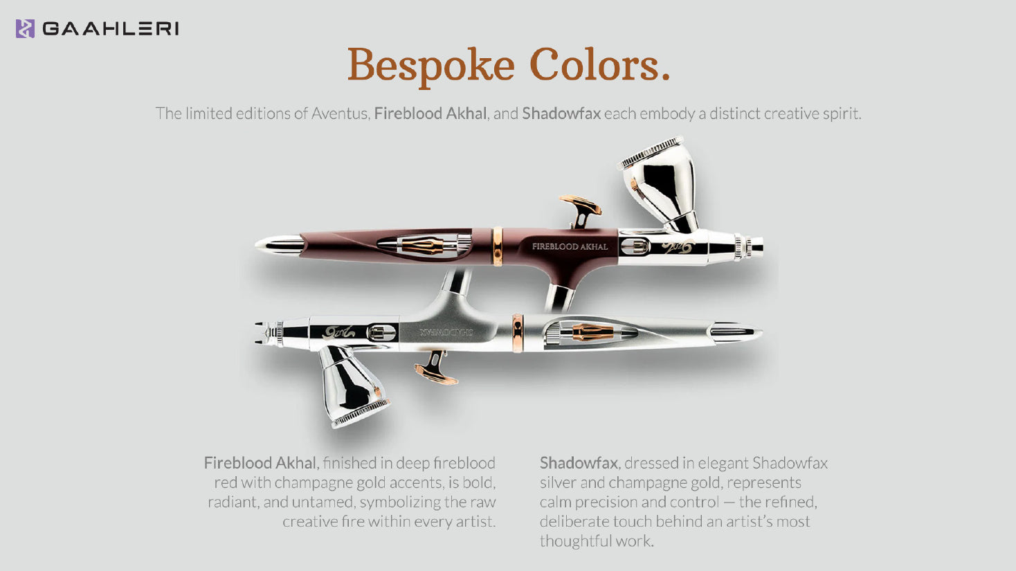 Gaahleri 47743 Gaahleri The Stallions - 2026 Limited Edition (Airbrush Aventus Series) – imagen 8
