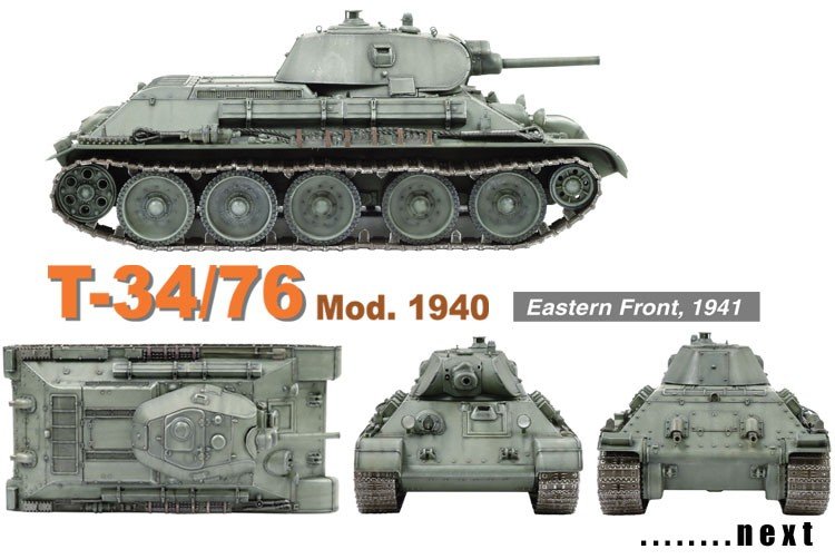 Dragon 6092 T-34/76 - Wersja z 1940 1/35 – immagine 6