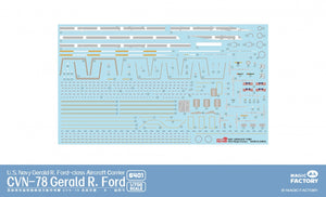 Magic Factory 6401 USS Gerald R. Ford (CVN-78) - US Navy Gerald R.Ford - class Aircraft Carrier 1/700 – Bild 16
