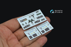 Intérieur imprimé en 3D et coloré pour le F-15E (Revell) par Quinta Studio QD72110, échelle 1/72 – image 4