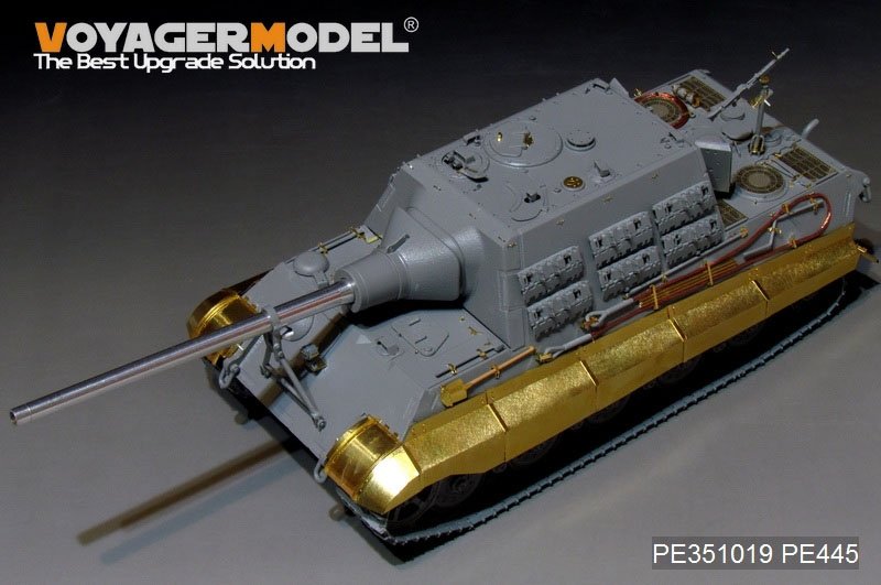 Maquette Voyager PE351019 Jagdtiger allemand de la Seconde Guerre mondiale (modèle de base) pour TAKOM 8001 au 1/35  – image 9