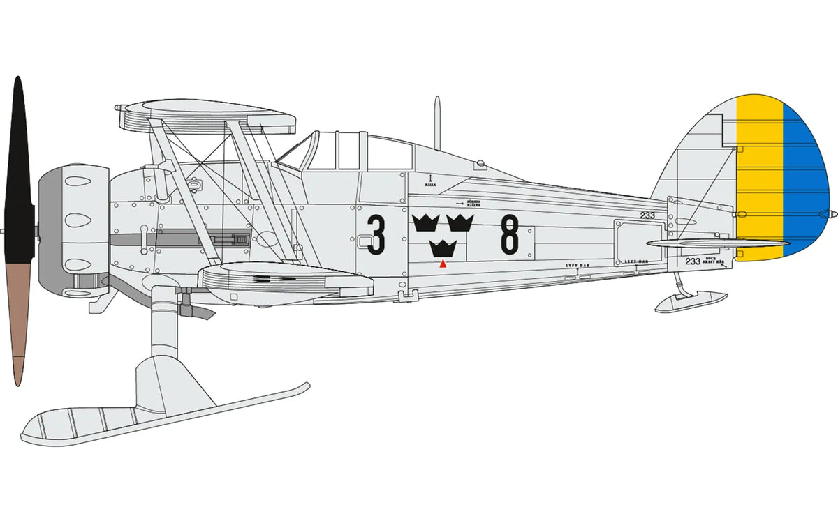 Airfix 40004 Swedish Air Force 100th Anniversary Set - 1/72 – image 2