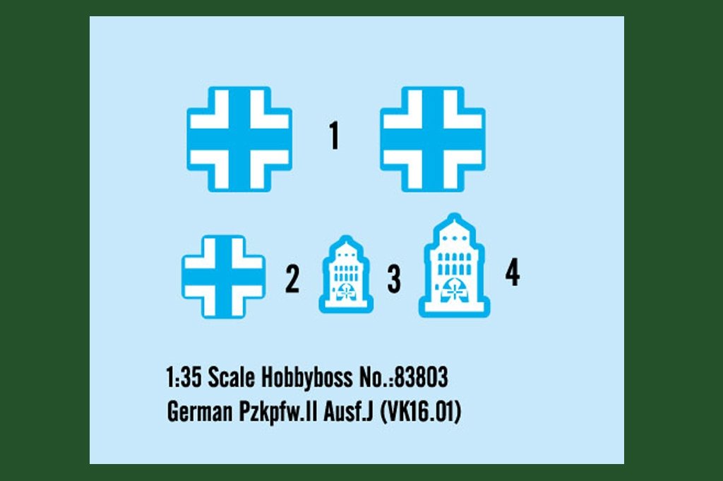 Hobby Boss 83803 German Pzkpfw.II Ausf.J VK16.01 1/35 – Bild 3
