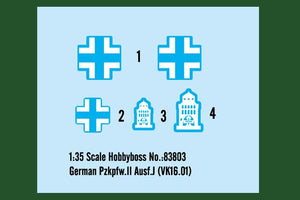 Hobby Boss 83803 German Pzkpfw.II Ausf.J VK16.01 1/35 – Bild 3