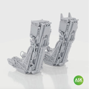 Art Scale Kit A32041 SJU-17 Ejection Seats for F-14D - excl. Seat Belts (2 pcs) rec. for Trumpeter 1/32 – zdjęcie 2