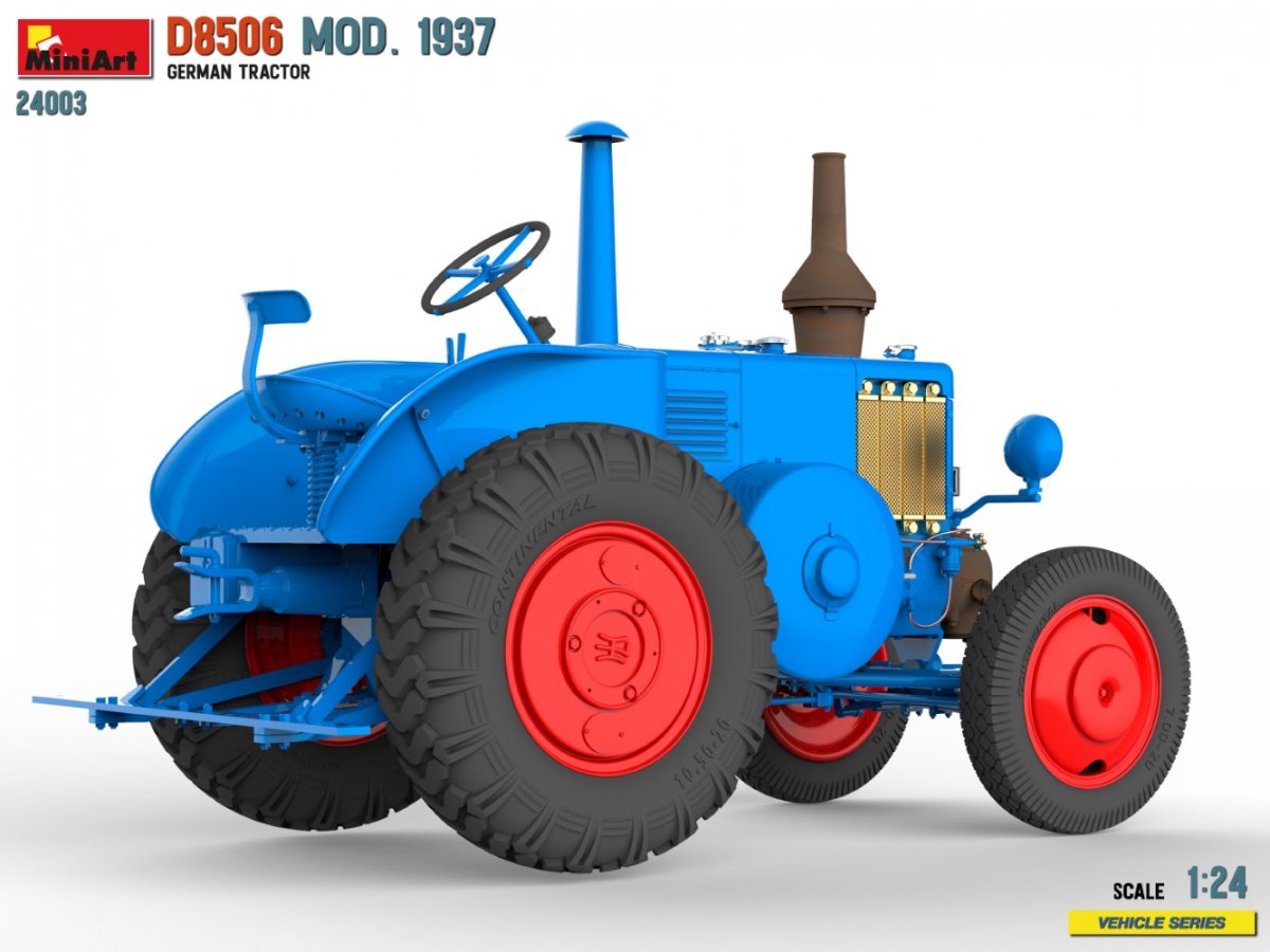 MiniArt 24003 GERMAN TRACTOR D8506 MOD. 1937 1/24 – image 10