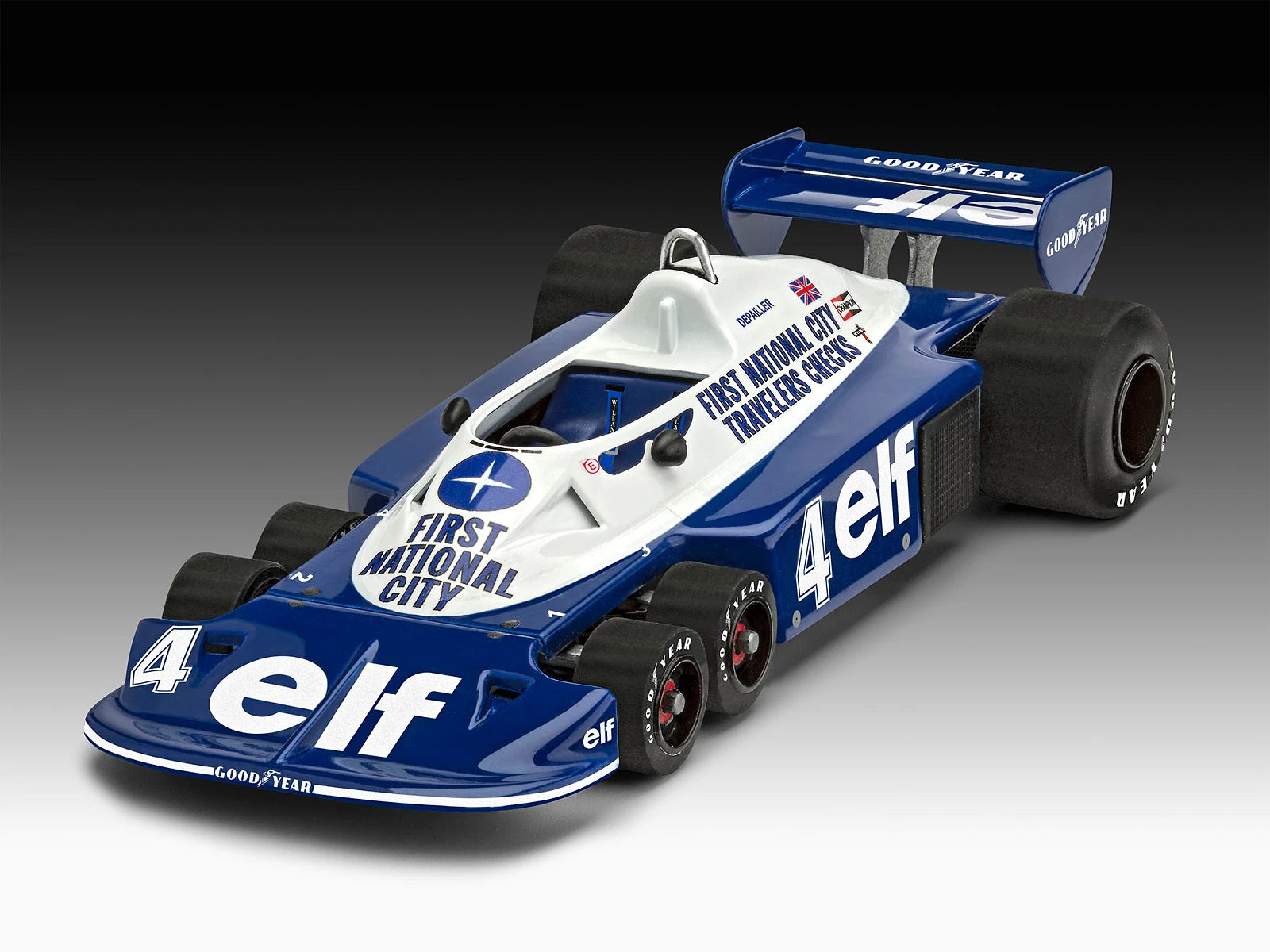Revell 77741 Starter Kit Tyrrell P34/2 6-Wheeler 1/32 – imagen 2