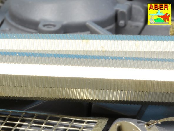 Aber 16031 Feifel air cleaners tubes for early Tiger I 1/16 – immagine 10