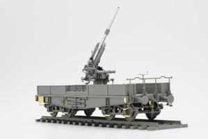 Border Model BT-044 German 88mm Gun Flak 36 w/SSys Wagon 1/35 – immagine 5