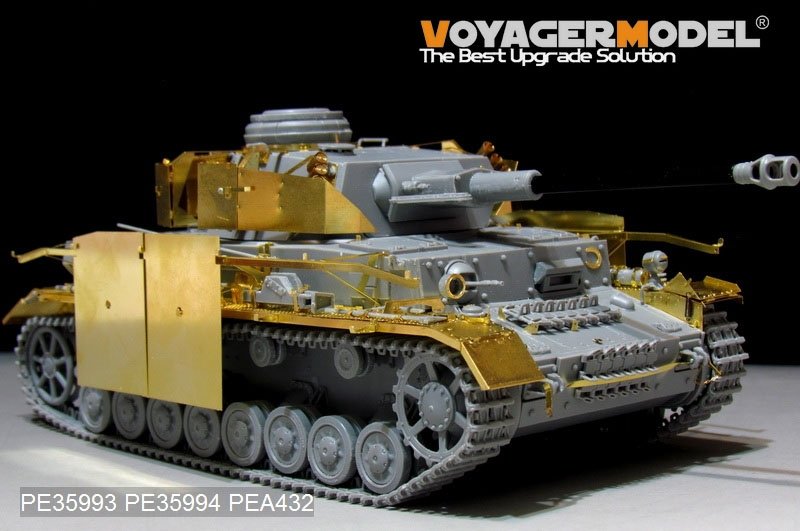 Voyager Model PE35993 WWII German Pz.Kpfw.IV Ausf.G（LateProduction）Basic For Border 35001 1/35 – immagine 2