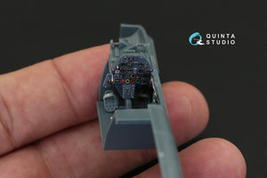 Quinta Studio QD48087 Bf 109E-4/E-7 3D-Printed &amp;amp; coloured Interior on decal paper (for Eduard kit) 1/48 – Bild 6