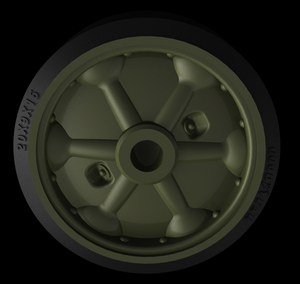 Panzer Art RE35-637 M4 “Sherman” Road wheels Pattern No7 1/35 – zdjęcie 2