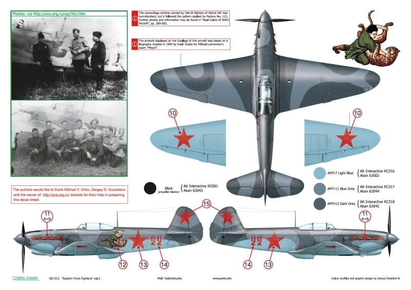 Exito ED48013 Eastern Front Fighters 2 1/48 – Bild 3