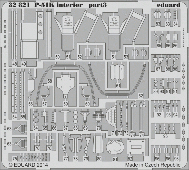 Eduard BIG3345 P-51K 1/32 Dragon – Bild 6