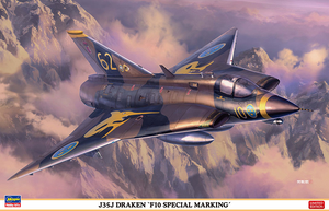 Hasegawa 07547 J35J Draken &amp;#39;F10 Special Marking&amp;#39; 1/48