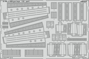 Baies de canons Eduard 32450 P-40N 1/32 TRUMPETER