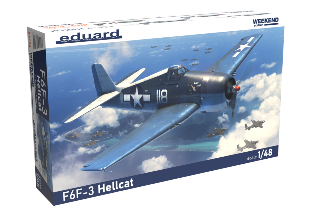 Eduard 84194 F6F-3 Hellcat Weekend Edition 1/48 – imagen 2