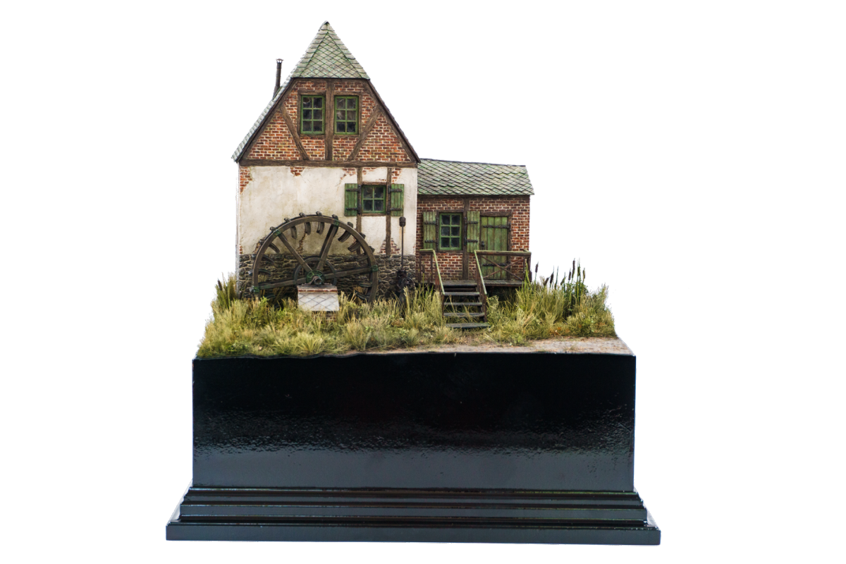 RT-Diorama 35024 Diorama-Base: Watermill 1/35 – Bild 4