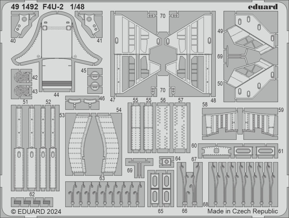 Eduard 491492 F4U-2 HOBBY BOSS 1/48 – Bild 2